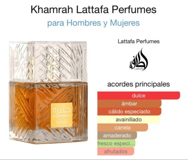 Khamrah   Lattafa  Hombre x100ml
