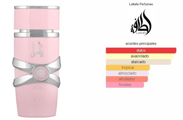 Yara  Lattafa Mujer x100ml
