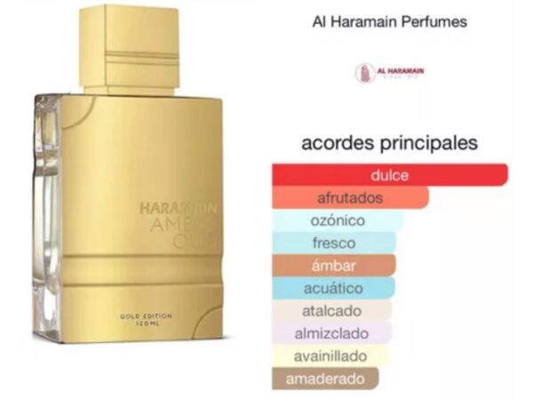 Amber Oud Gold Edition   Al Haramain Hombre 120ml